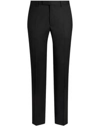 Etro - Wool-blend Tailored Trousers - Lyst