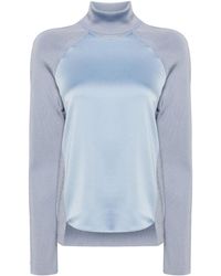 Jonathan Simkhai - Mateo Panelled Turtleneck Top - Lyst