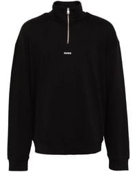 HUGO - Cotton Sweatshirt - Lyst
