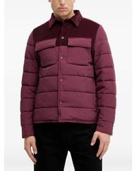 Benetton - Corduroy Padded Jacket - Lyst
