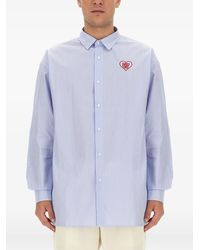 FAMILY FIRST - Logo Striped Shirt - Lyst