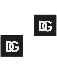 Dolce & Gabbana - Gestrickter Rundschal mit DG - Lyst