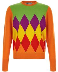 Ballantyne - Classic Diamond Sweater - Lyst
