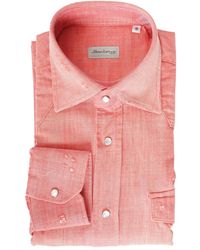 Sartorio Napoli - Snap-Button Pocket Shirt - Lyst