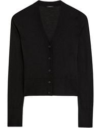 JOSEPH - V-Neck Button-Fastening Cardigan - Lyst