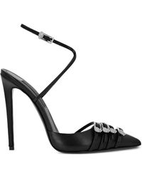 Philipp Plein - Buckle-Embellished Ankle-Strap Pumps - Lyst