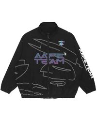 Aape By A Bathing Ape - Moonface Gradient-Print Jacket - Lyst