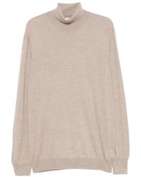Gran Sasso - Roll-Neck Wool Sweater - Lyst