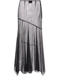 Simone Rocha - Semi-Transparenter Tüllrock - Lyst