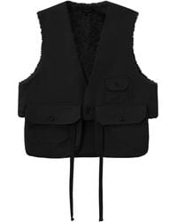 Engineered Garments - Pocket-Detail Gilet - Lyst