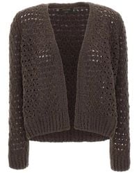 Gran Sasso - Open-Knit Cardigan - Lyst