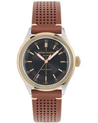 Aston Martin Watches - Perforated Leather 42Mm Watch - Lyst