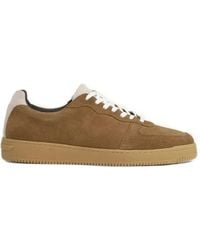 Les Deux - Suede Panelled Sneakers - Lyst