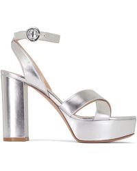 Gianvito Rossi - Sabrina Platform Buckle Sandals - Lyst