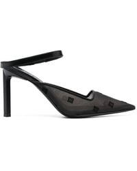 Givenchy - Sandalen Mit Logo-Stickerei 100Mm - Lyst