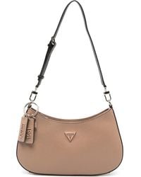 Guess - Noelle Logo-Plaque Shoulder Bag - Lyst