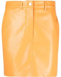 Nanushka - Faux-leather Miniskirt - Lyst