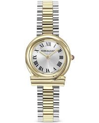 Ferragamo - Gancini Twisted 28Mm Watch - Lyst