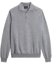 Woolrich - Virgin Wool Polo Sweater - Lyst