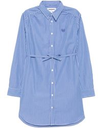 Chocoolate - Striped Shirt Dress - Lyst