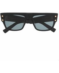 Balmain - B-Iii Square-Frame Sunglasses - Lyst