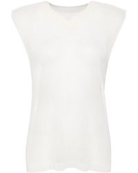 Pleats Please Issey Miyake - Tatami July Tank Top - Lyst