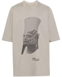 Rick Owens - Ron Jumbo Cotton T-shirt - Lyst