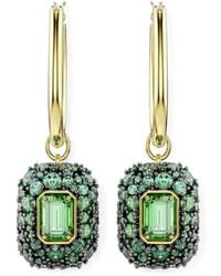 Swarovski - Pendientes Sublima Con Detalles De Cristal - Lyst
