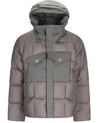 C.P. Company - Gesteppte Jacke mit Kontrasteinsatz - Lyst