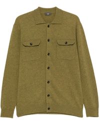 Hōsio - Button-Up Pocket-Detail Cardigan - Lyst