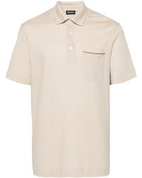 Zegna - Chest-pocket Polo Shirt - Lyst