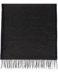 Ferragamo - Seidenschal Mit Fransen - Lyst