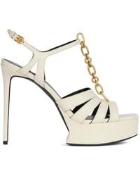 Balmain - Sync Platform Sandals - Lyst