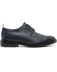 Thom Browne - Pebbled Leather Longwing Brogues - Lyst