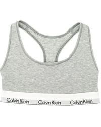 Calvin Klein - Icon Cotton Modal Unlined Bralette - Lyst