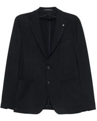 Tagliatore - Pin-Lapel Single-Breasted Blazer - Lyst