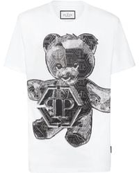 Philipp Plein - テディベアアップリケ シャツ - Lyst