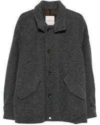 Moncler - Button-Up Coat - Lyst
