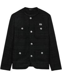 A Bathing Ape - Back-Detail Buttoned Shirt Jacket - Lyst