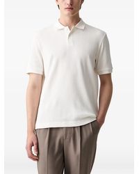 Marc O' Polo - Ribbed-Knit Short-Sleeve Polo Shirt - Lyst