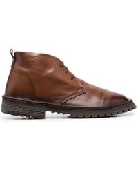 Moma - Polacco Lace-up Leather Boots - Lyst