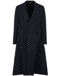 Comme des Garçons - Geometric-Pattern Single-Breasted Coat - Lyst