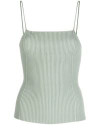Aeron - Débardeur En Maille À Design Nervuré - Lyst