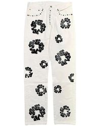DENIM TEARS - X Levi's 501 Wreath Logo Jeans - Lyst