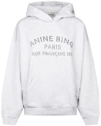 Anine Bing - Harvey Sweatshirt Paris Stencil - Lyst