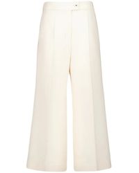 Valentino Garavani - Pressed-Crease Trousers - Lyst