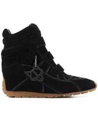 Naked Wolfe - Element Touch-Strap Wedge Sneakers - Lyst