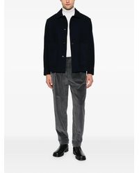 Berwich - Pleated Corduroy Trousers - Lyst