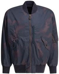 Beams Plus - Veste Bomber Zippée Mil Flight À Motif Tie Dye - Lyst