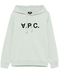 A.P.C. - フロックロゴ パーカー - Lyst
